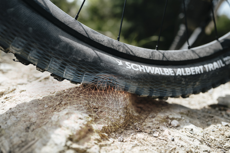 Schwalbe Schwalbe Albert Tire 27.5x2.50 Trail Pro/Radial/Addix Ultra Soft/Folding/TLR