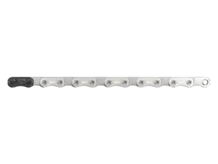 SRAM SRAM GX Eagle T-Type Flattop Chain - 12-Speed, 126 Links, Hollow Pin, Includes PowerLock Connector, Silver