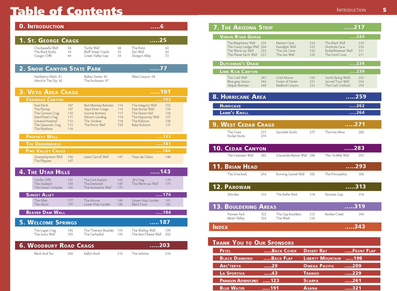 Rock Climbs of Southwest Utah & the Arizona Strip by Todd Goss