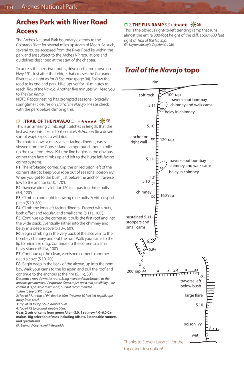 Moab Climbs: High on Moab by Karl Kelley