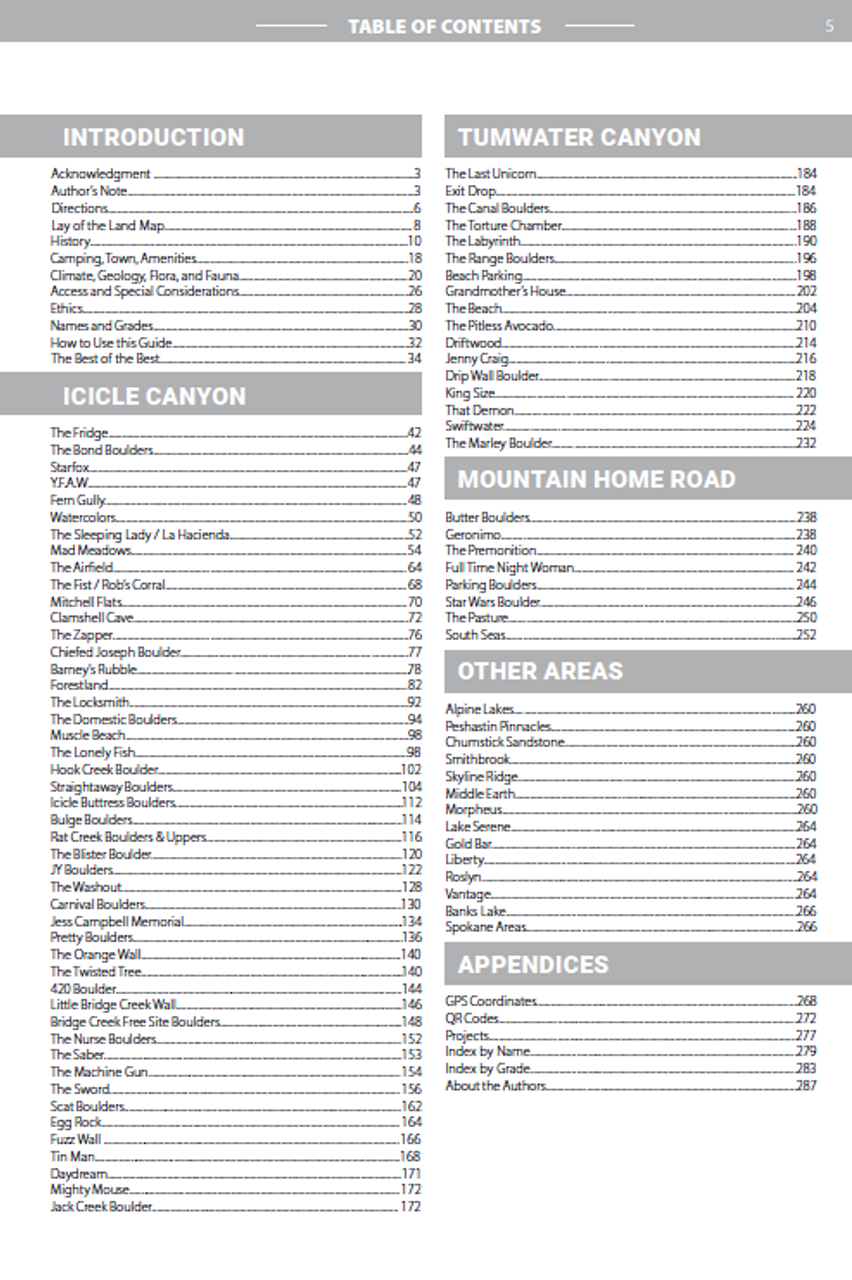 Leavenworth Bouldering by Kelly H. Sheridan & Drew Schick