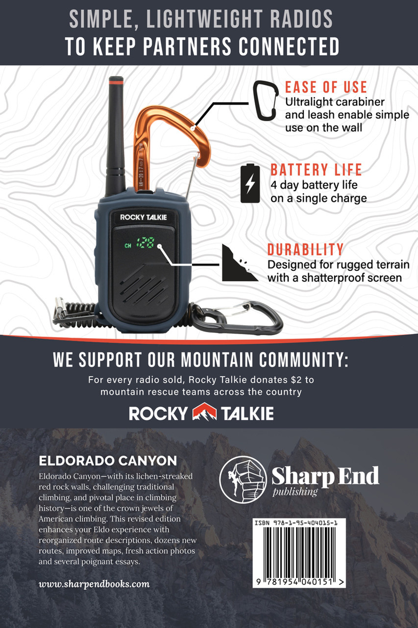 Eldorado Canyon: A Climbing Guide by Steve Levin