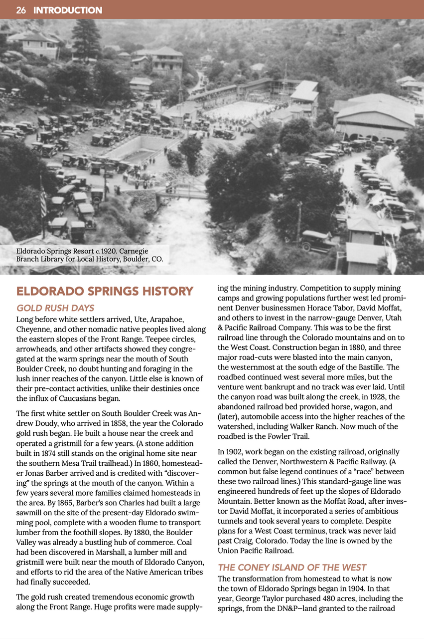 Eldorado Canyon: A Climbing Guide by Steve Levin