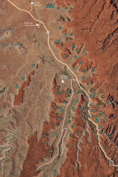 Creek Freak: Indian Creek Climbs by Karl Kelley