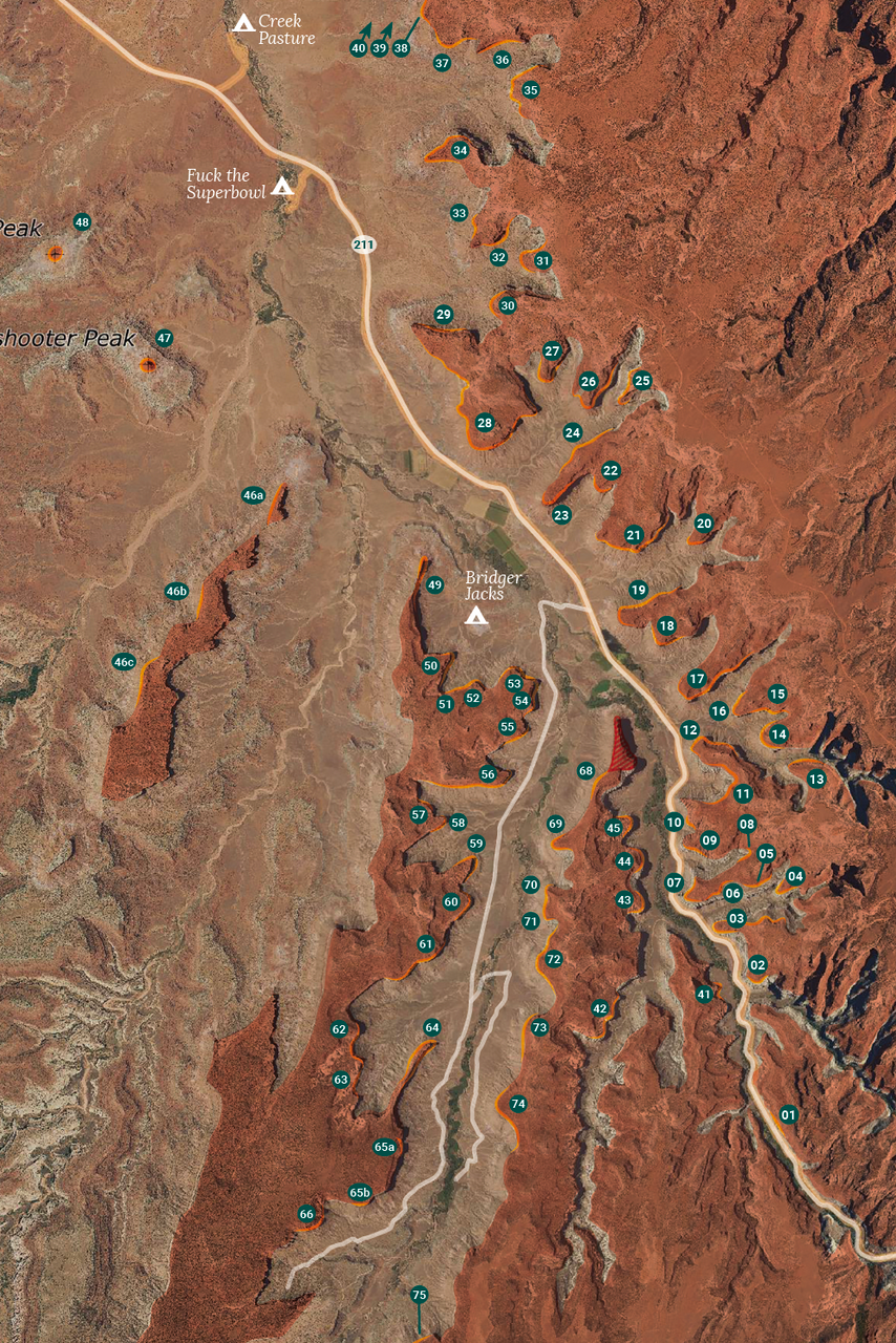 Creek Freak: Indian Creek Climbs by Karl Kelley