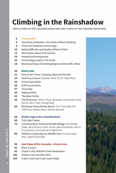 Climbing  in Washington's Rainshadow by Rich Labelle & Connor McLean