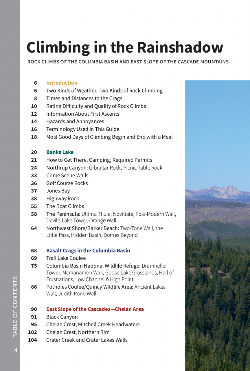 Climbing in Washington's Rainshadow by Rich Labelle & Connor McLean