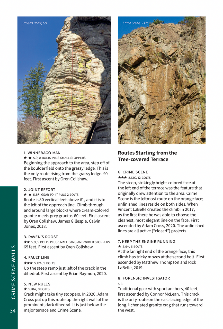 Climbing in Washington's Rainshadow by Rich Labelle & Connor McLean