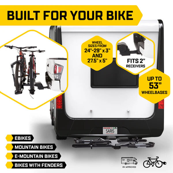 Saris Saris Edge 2-Bike Hitch Rack