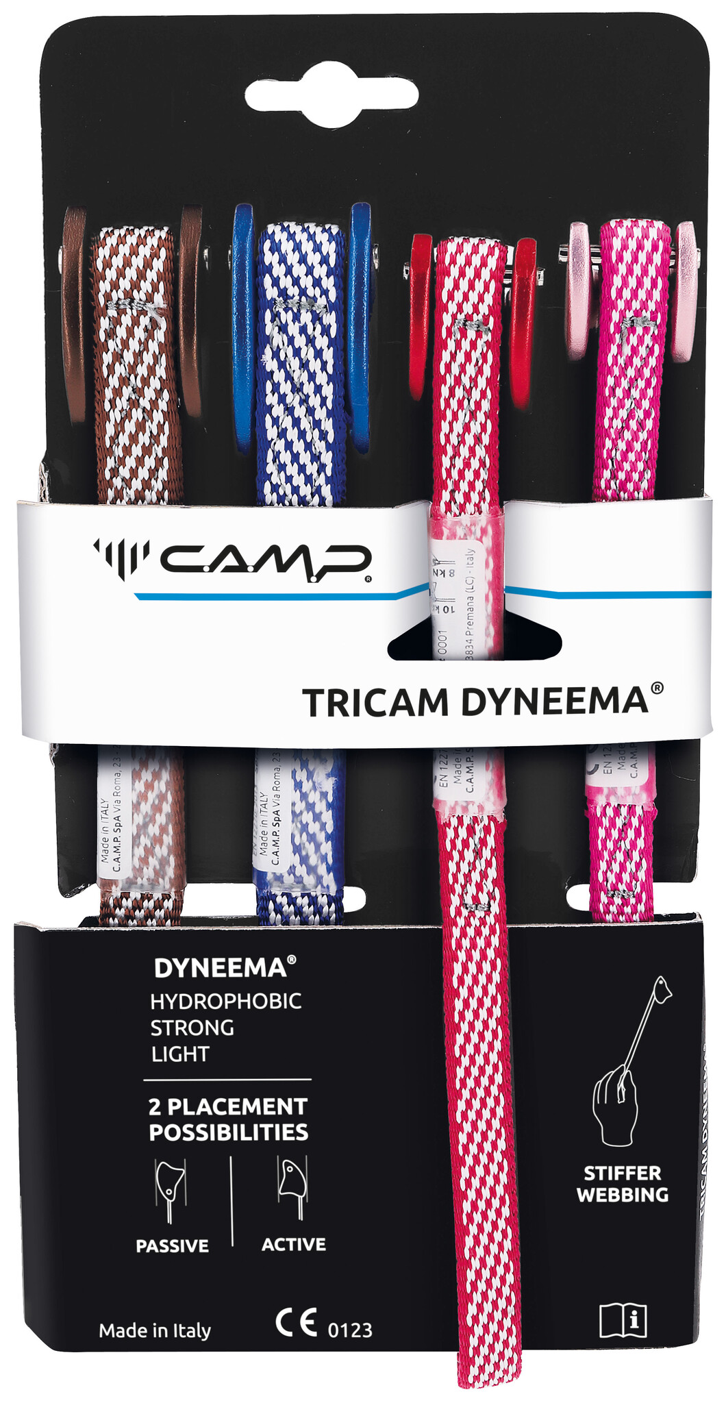 Camp USA CAMP Tricam Dyneema Set - 4 pcs (0.5-2.0)
