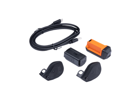 FOX Racing Shox FOX Live Valve Neo Kit - FloatX/DHX Rear Shocks: Bump Sensors, Battery, Charger, Cable