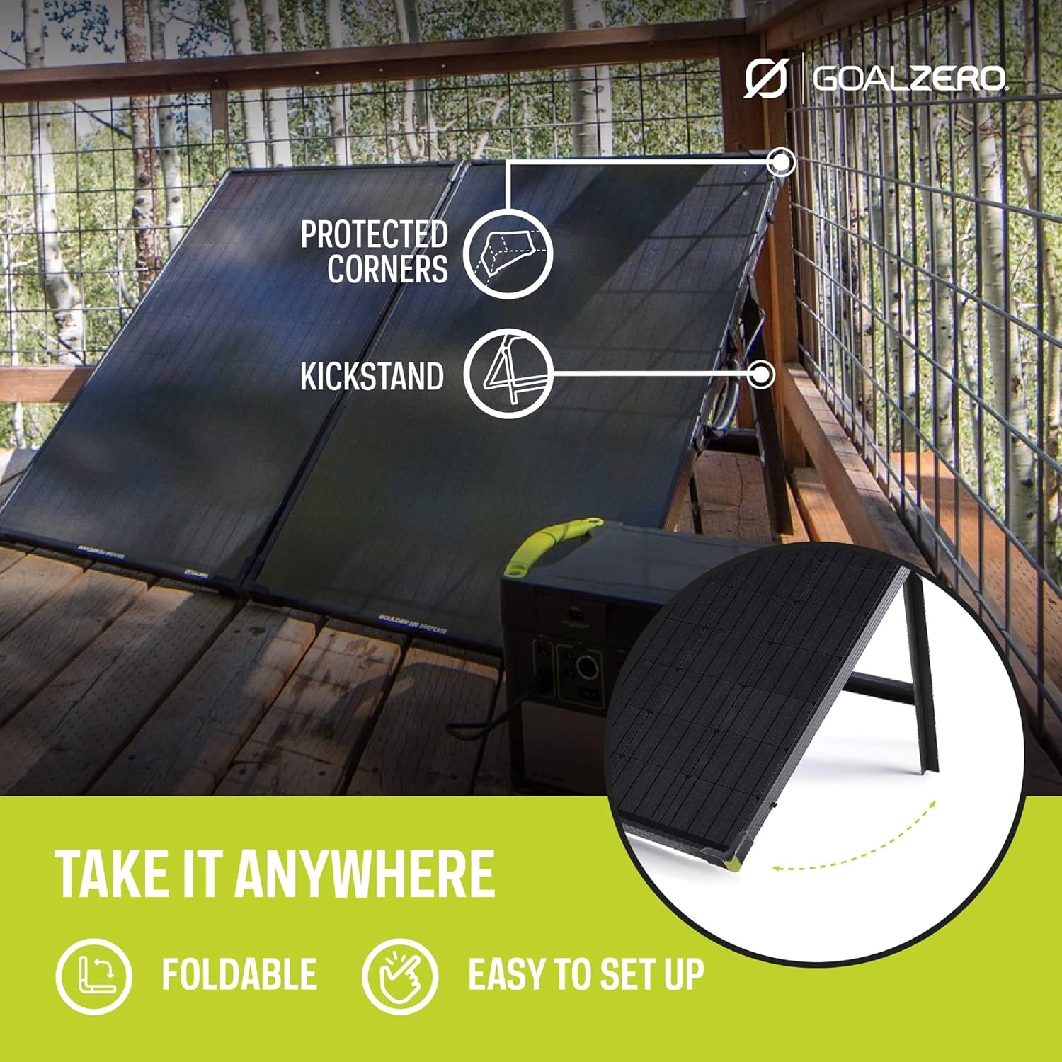 Goal Zero Goal Zero Boulder 200 Briefcase Solar Panel