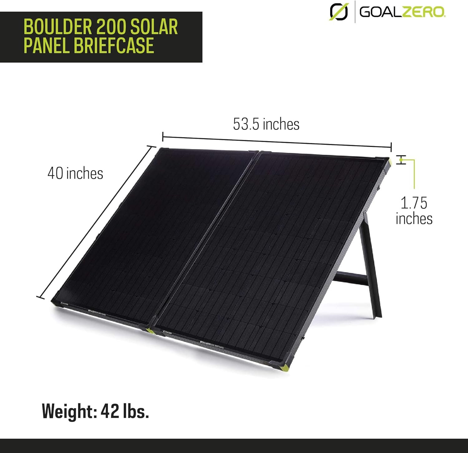 Goal Zero Goal Zero Boulder 200 Briefcase Solar Panel