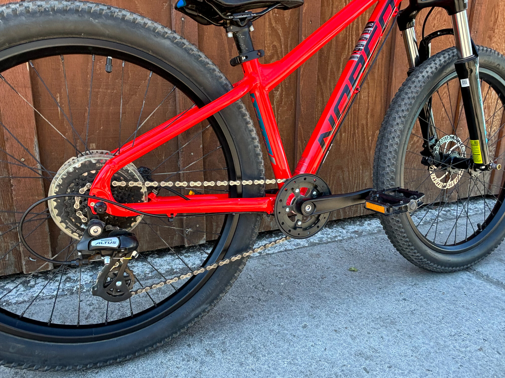 Norco Norco Fluid HT+ 4.3 24" Red