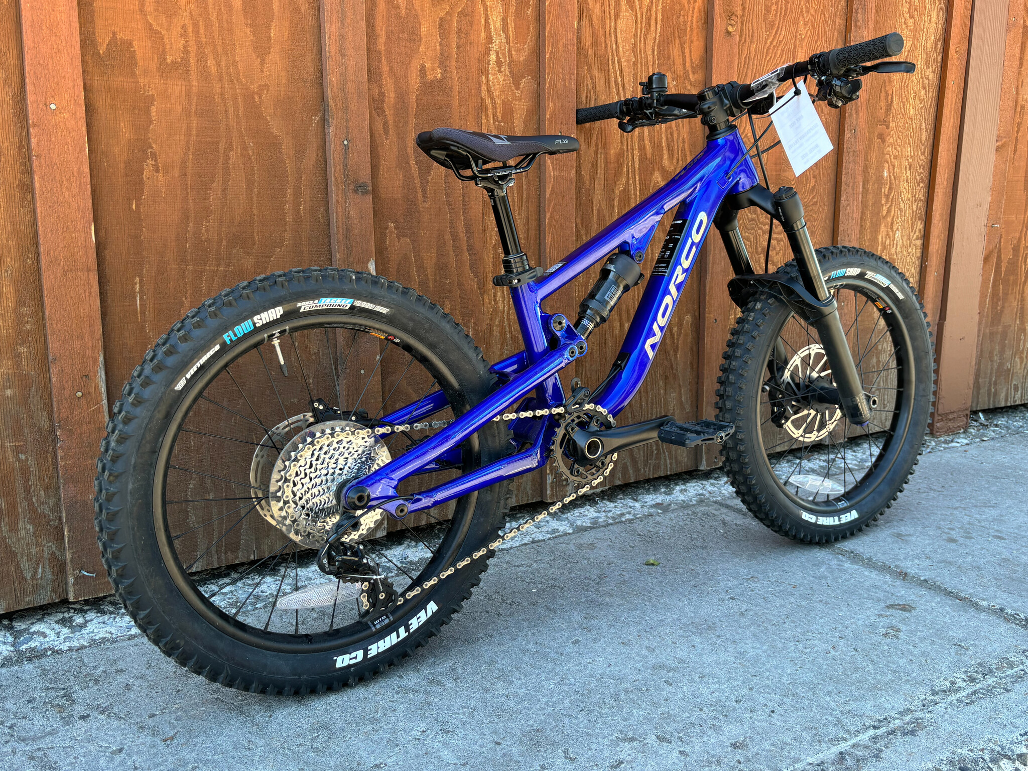 Norco 2023 Norco Fluid FS 2.1 20" Blue/Chrome