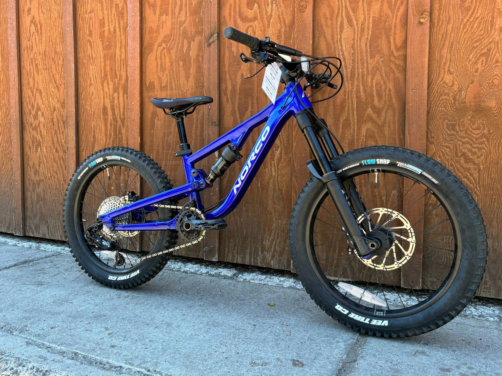 Norco 2023 Norco Fluid FS 2.1 20" Blue/Chrome