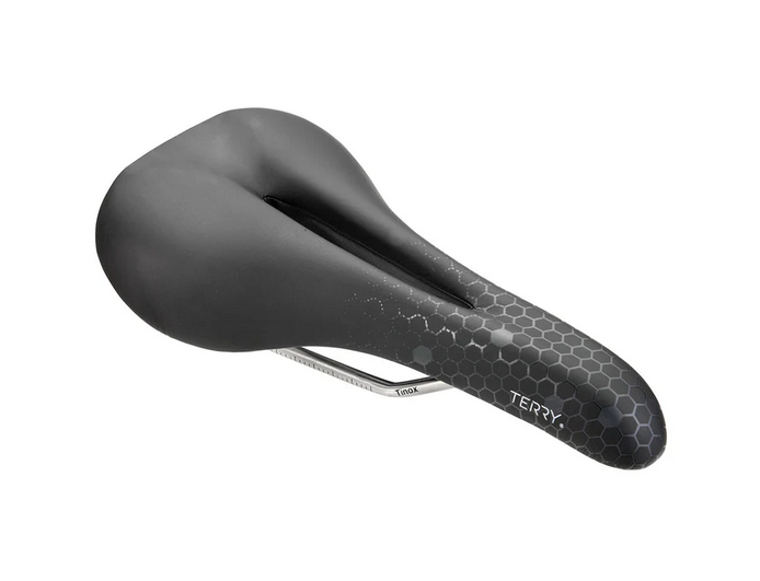 Terry Fly Ti Gel Saddle Black/Gray