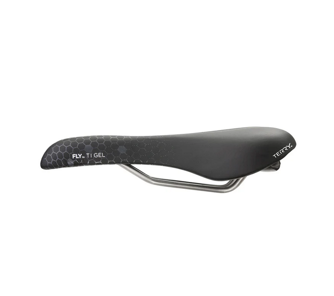 Terry Fly Ti Gel Saddle Black/Gray