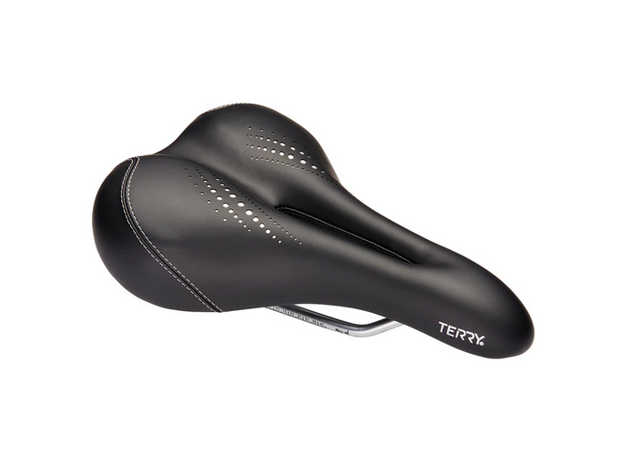Terry Liberator X Gel Saddle - Steel, Black, Women's