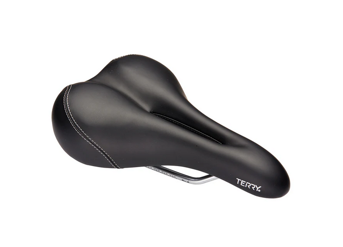 Terry Liberator X Saddle - Steel, Black, Women's