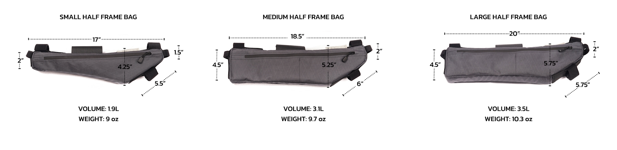 Outer Shell Outer Shell Half Frame Bag