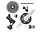 SRAM SRAM X0 T-Type Eagle E-MTB 104BCD Transmission AXS Groupset (RD w/Battery/Charger/Cord, EPOD Ult, CR 104BCD T-Type 34T,Clip-on Guard, CN 126l, CS XS-1295 10-52t) – cranks not included