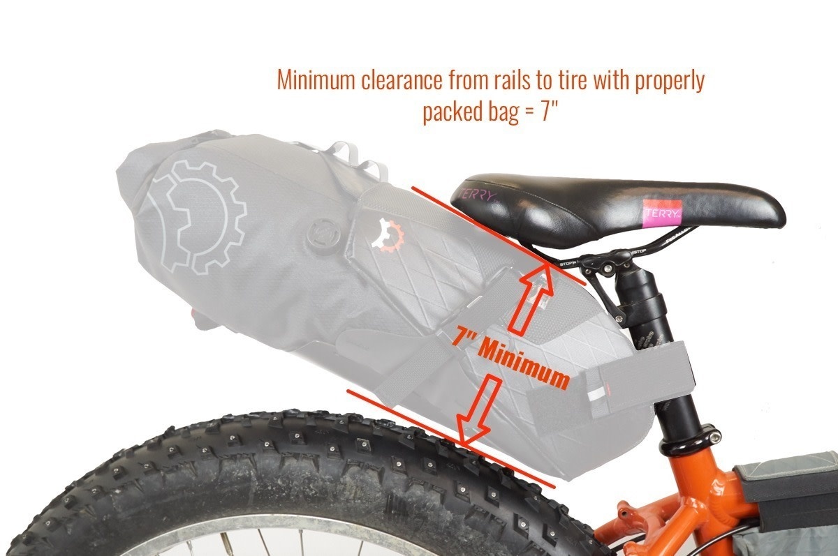 Revelate Designs Revelate Designs Terrapin Seat Bag - 8L, Black