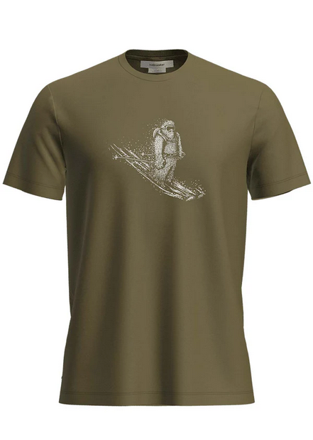 Icebreaker Merino 150 Tech Lite T-Shirt Skiing Yeti