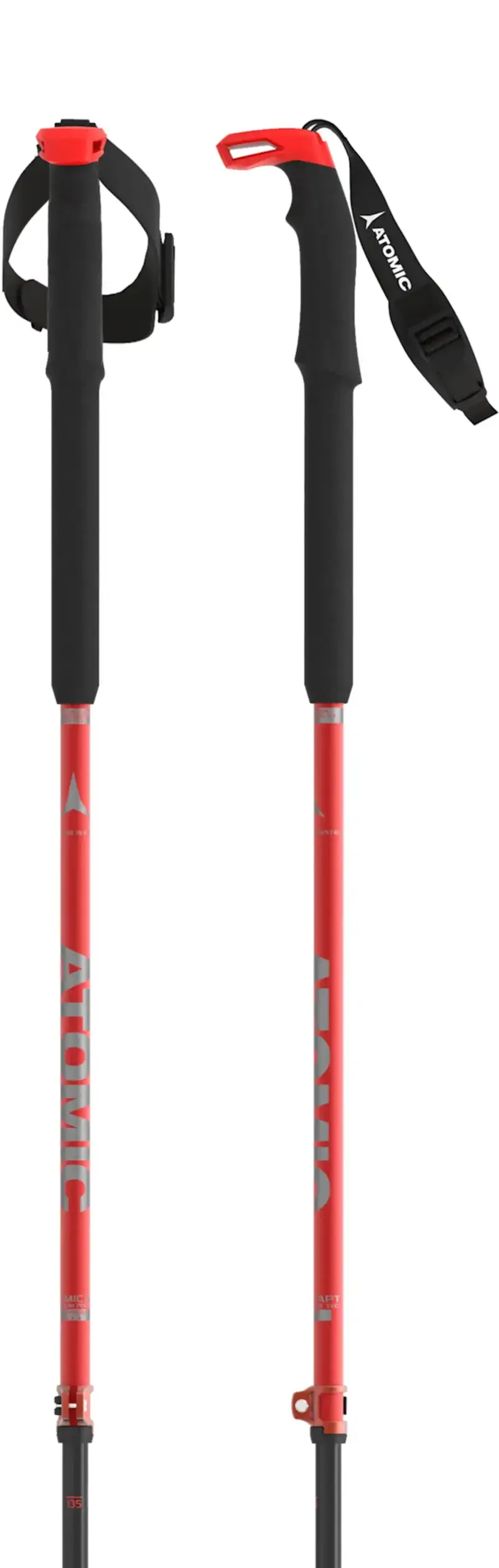 Atomic BCT Touring Poles Red/Grey | The BackCountry in Truckee, CA ...