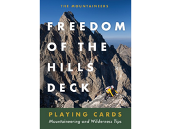 Mountaineers Books Freedom of the Hills: Mountaineering and Wilderness Tips Deck Playing Cards