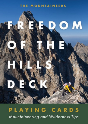 Mountaineers Books Freedom of the Hills: Mountaineering and Wilderness Tips Deck Playing Cards