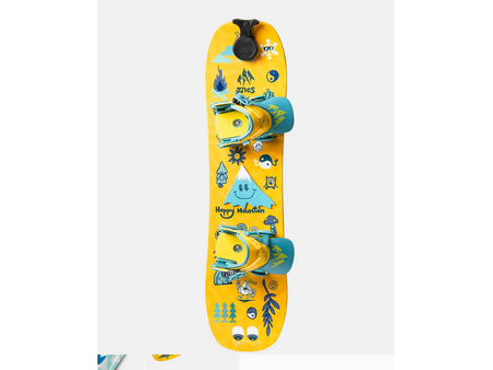 Jones Jones Kid's Happy Mountain Snowboard Package 90