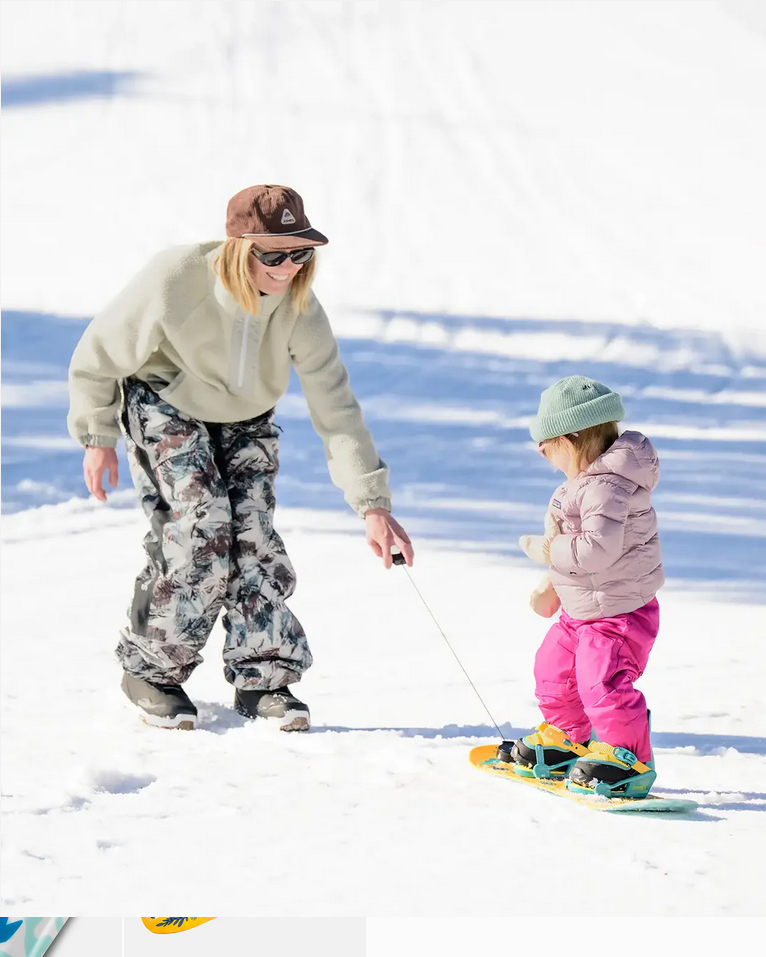Jones Jones Kid's Happy Mountain Snowboard Package 90