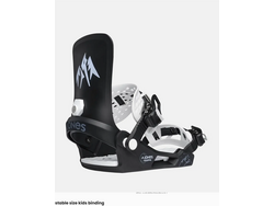 Jones Jones Kid's Eclipse Snowboard Bindings Blizzard Black Small