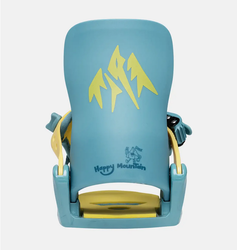 Jones Jones Kid's Happy Mountain Snowboard Bindings Icy Horizon Blue XX Small