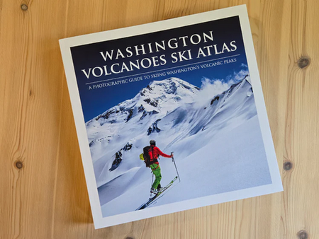 Alpenglow Publishing Studio Washington Volcanoes Ski Atlas