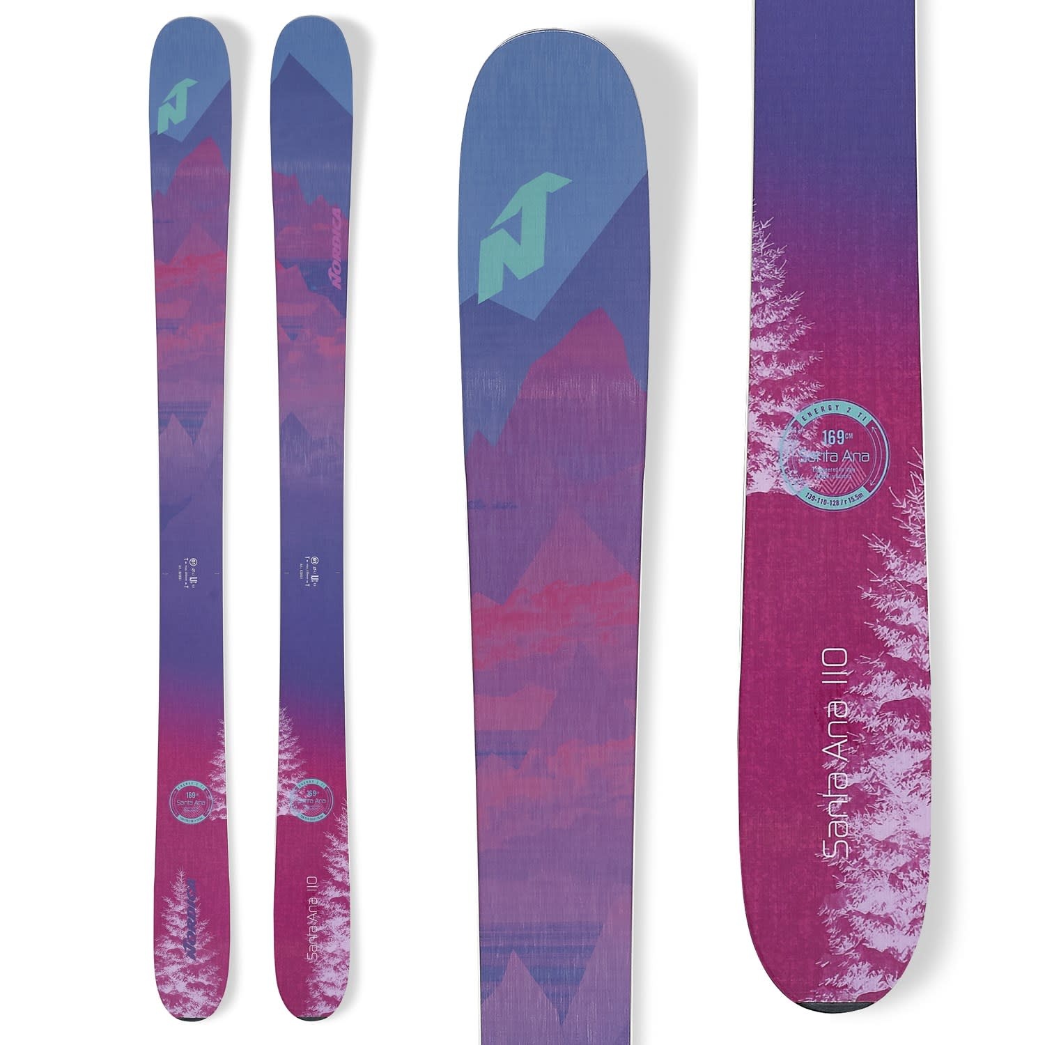 Nordica 2020 Nordica W's Santa Ana 110 Skis