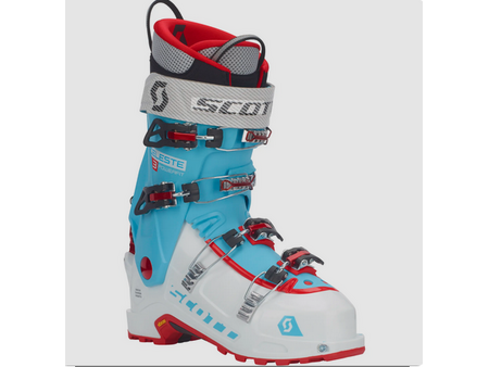 Scott 2019 Scott Celeste III AT Ski Boots White/Berry Blue 23.5