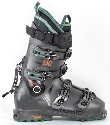Atomic 2020 Atomic Hawx XTD 130 Ski Boots Antracite/Green 28/28.5