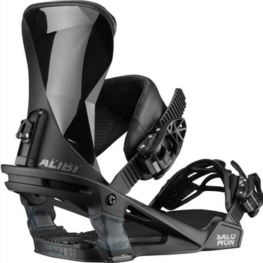2020 Salomon Alibi Snowboard Bindings Black Small