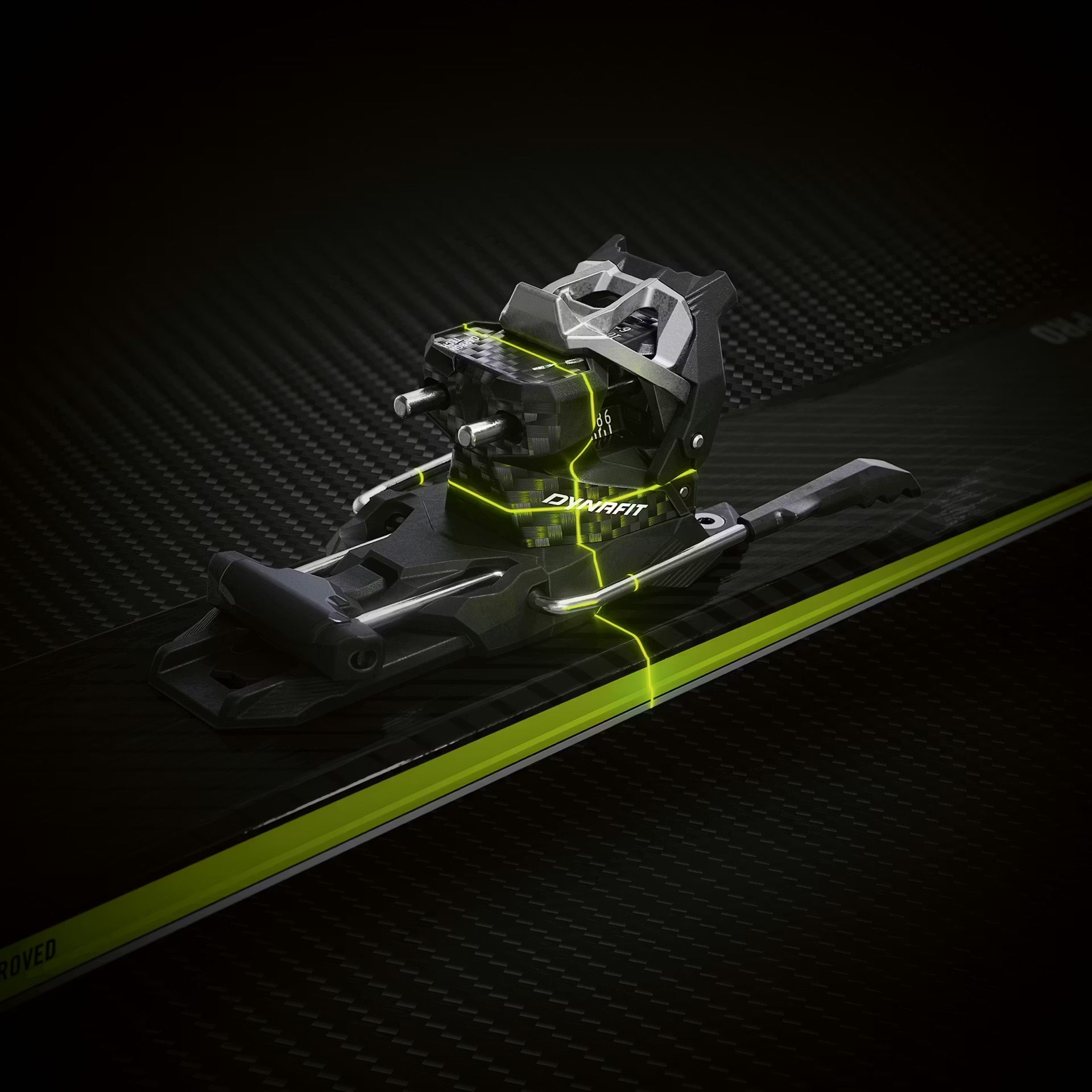 Dynafit Dynafit Blacklight Carbon AT Ski Binding Magnet