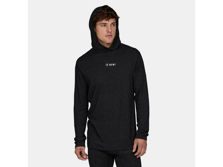 Le Bent Le Bent Mens Featherweight Hooded LS Crew