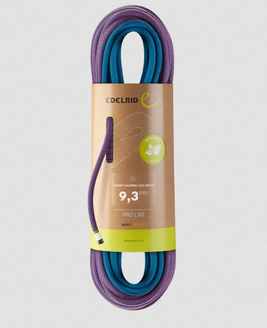 Edelrid Edelrid Tommy Caldwell Eco Dry CT Dynamic Rope 9.3mm