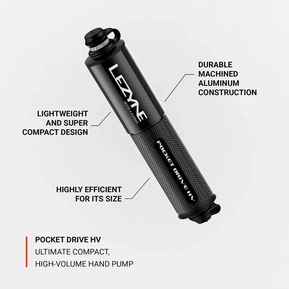 Lezyne Lezyne Pocket Drive HV Hand Pump