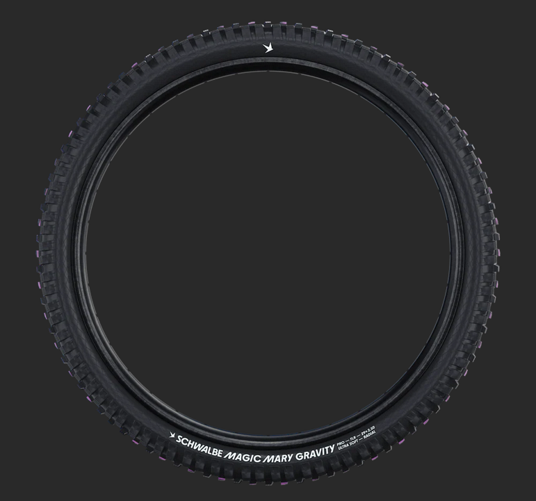 Schwalbe Schwalbe Magic Mary Radial Tire 29 x 2.5" | Gravity Pro - Radial | Addix Ultra Soft | TLR