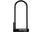 Kryptonite Kryptonite Keeper U-Lock - 4 x 10", Keyed, Black, Includes bracket