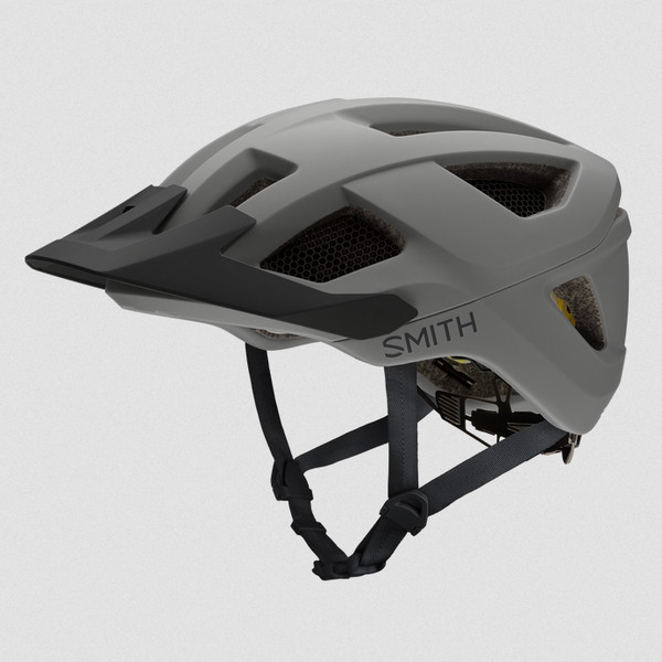 smith - session mips helmet - small - matte black Mips® | on angle Smith Session MIPS MTB Helmet