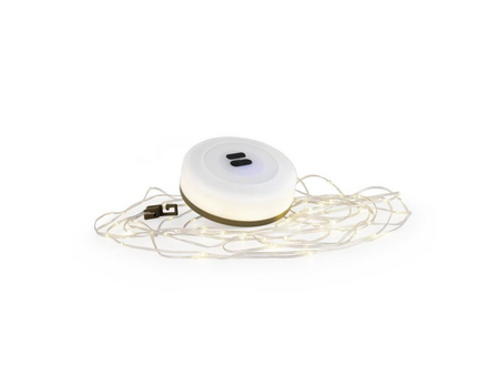 Luxpro Retractable LED String Lights 300 Lumens, 30'