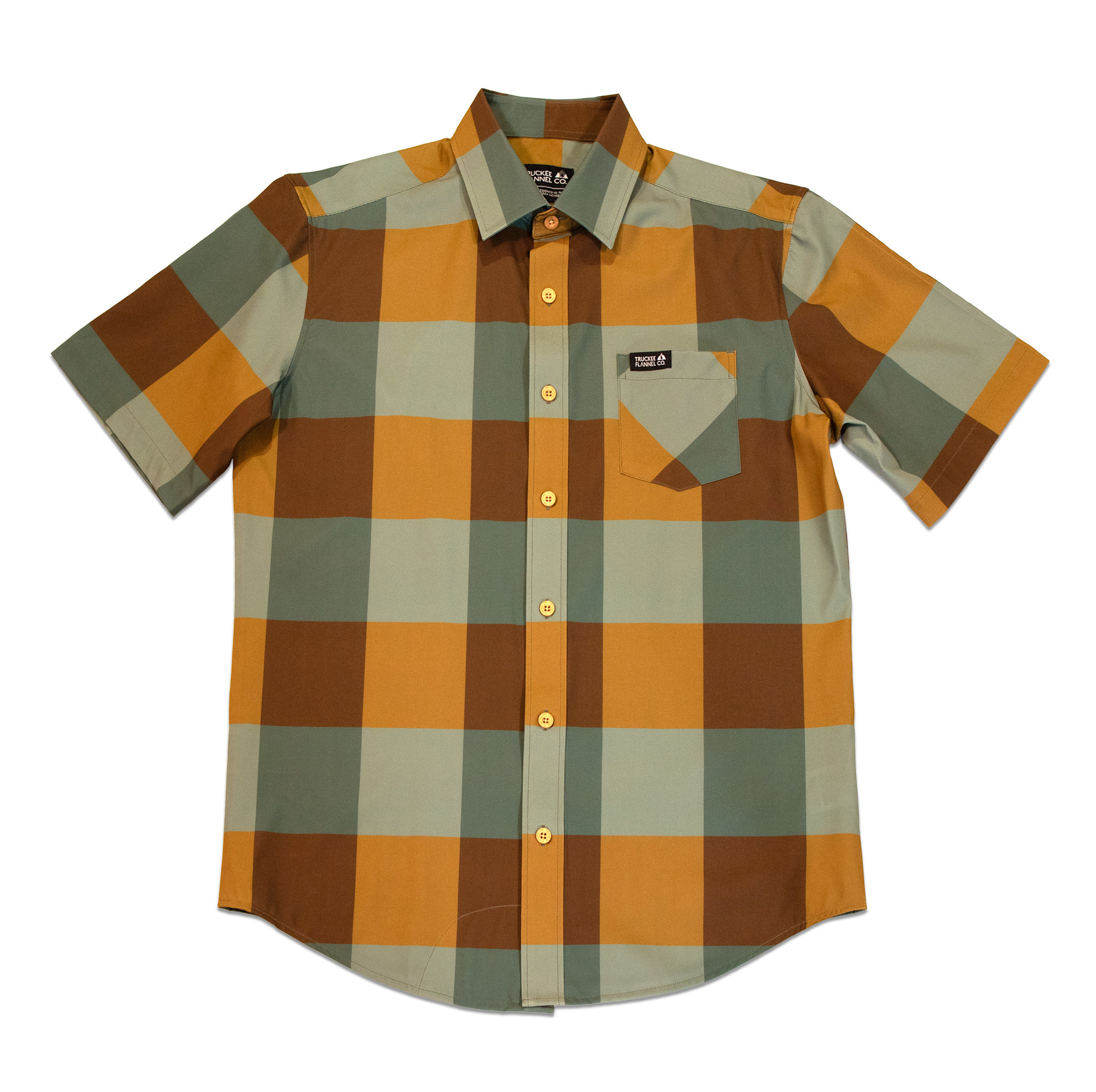 Truckee Flannel Co. Truckee Flannel Co Prosser SS Active Flannel