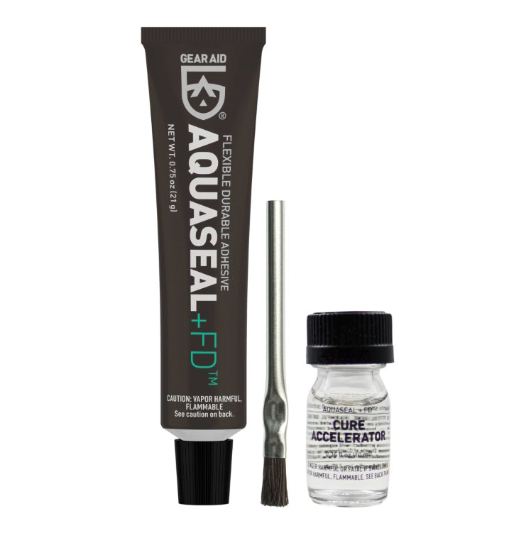 AquaSeal + FD Repair Adhesive and Cure